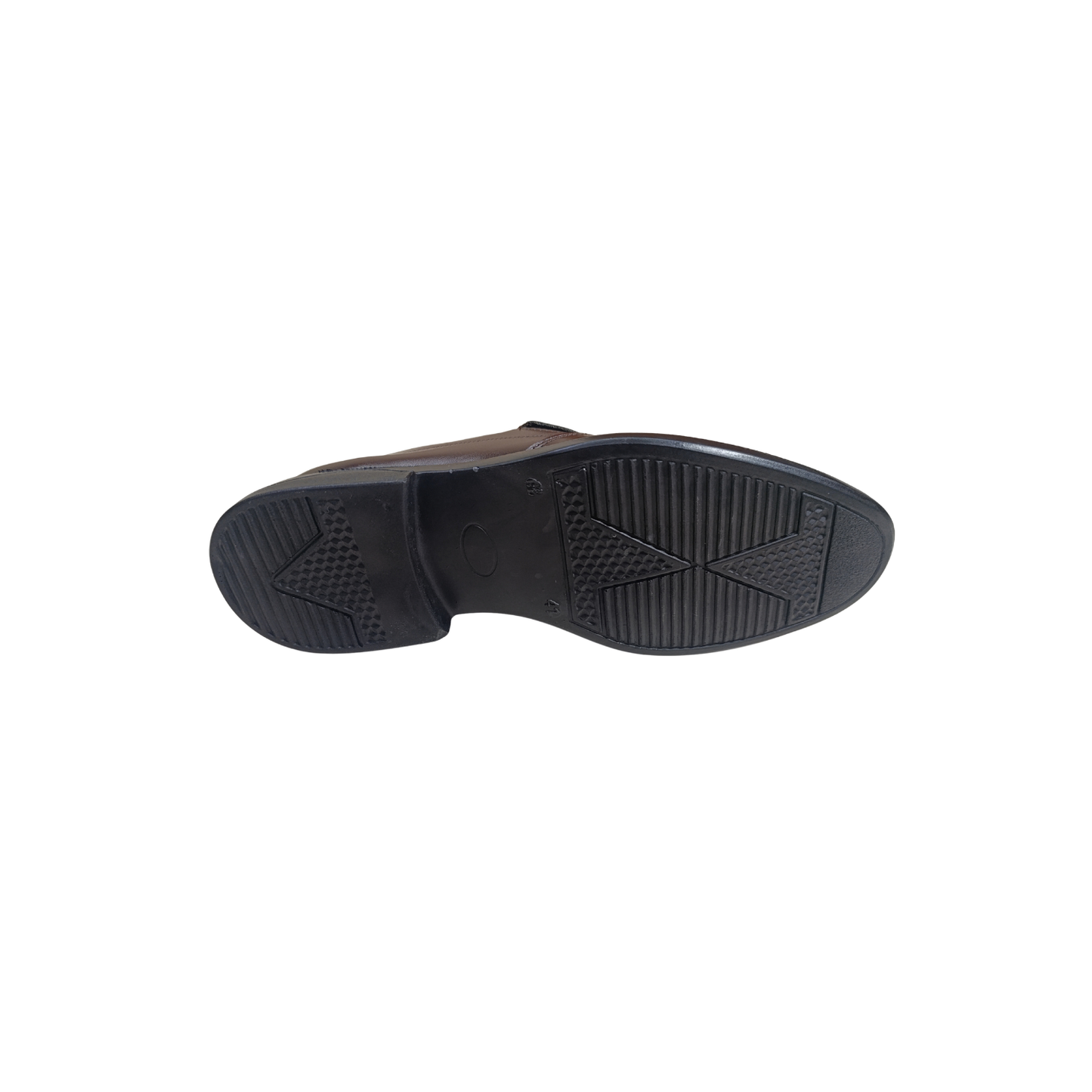 Men’s Semi-Formal Brown Synthetic Leather Slip-On Shoes (CK-104)