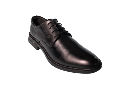 Men's Classic Formal Lace-Up Shoes – Black