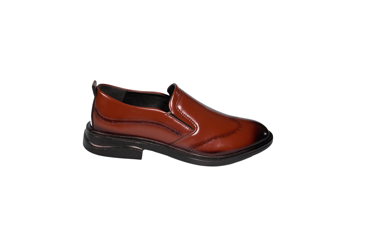 Men's Premium Slip-On Formal Shoes – Tan Brown