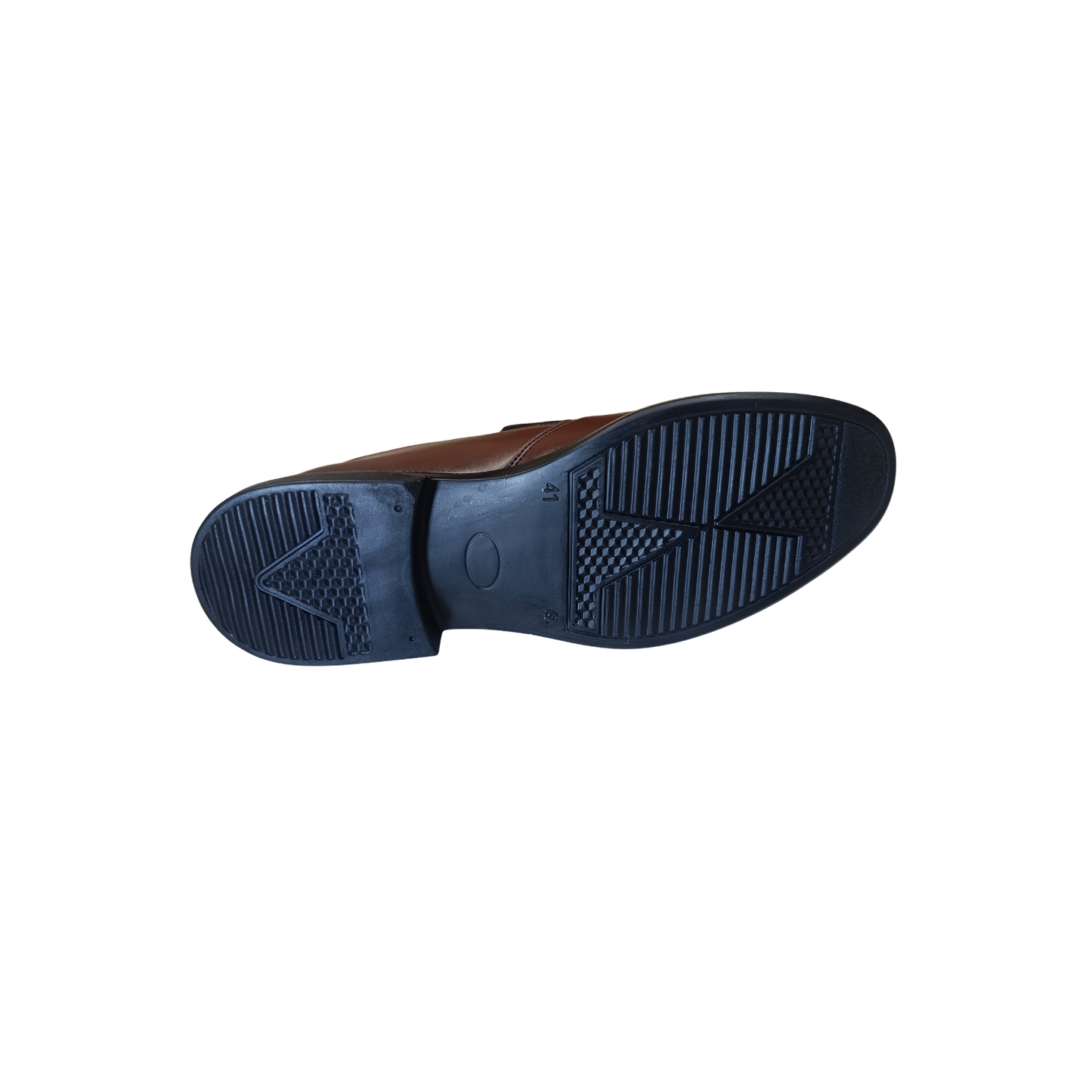 Men’s Semi-Formal Brown Synthetic Leather Slip-On Shoes (CK-105)