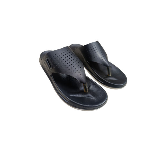 Men’s Soft Comfort Slippers– Black  (CM-307)