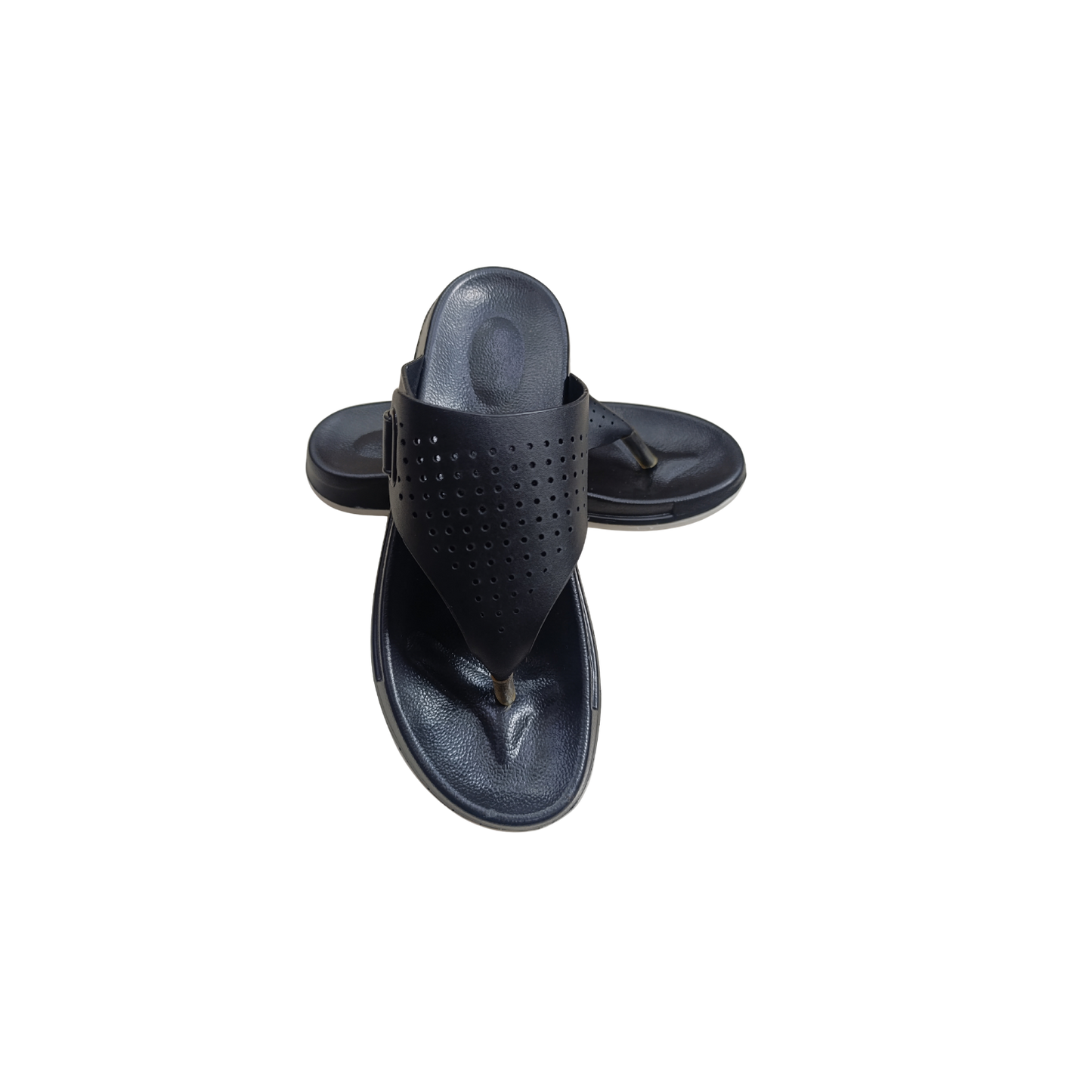 Men’s Soft Comfort Slippers– Black  (CM-307)