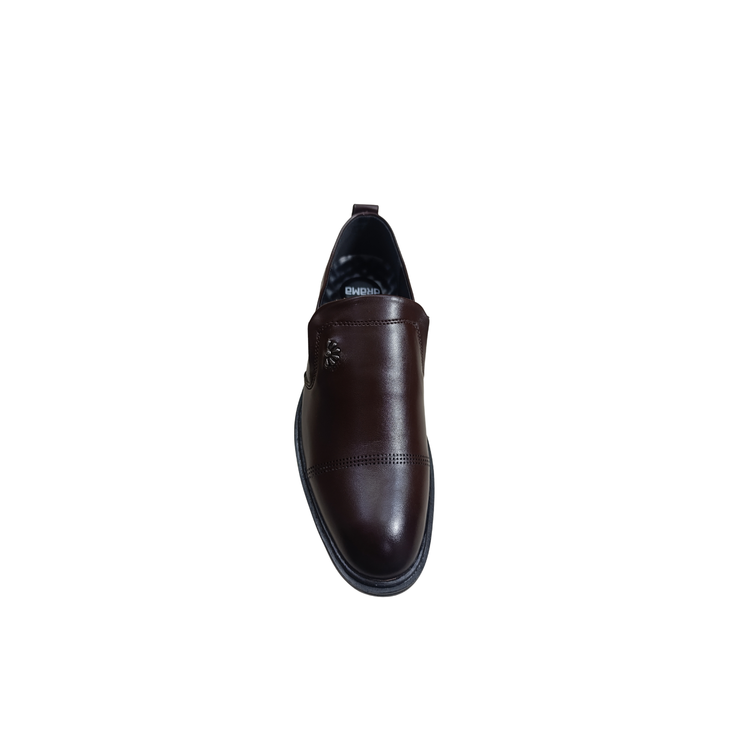 Men’s Semi-Formal Brown Synthetic Leather Slip-On Shoes (CK-104)
